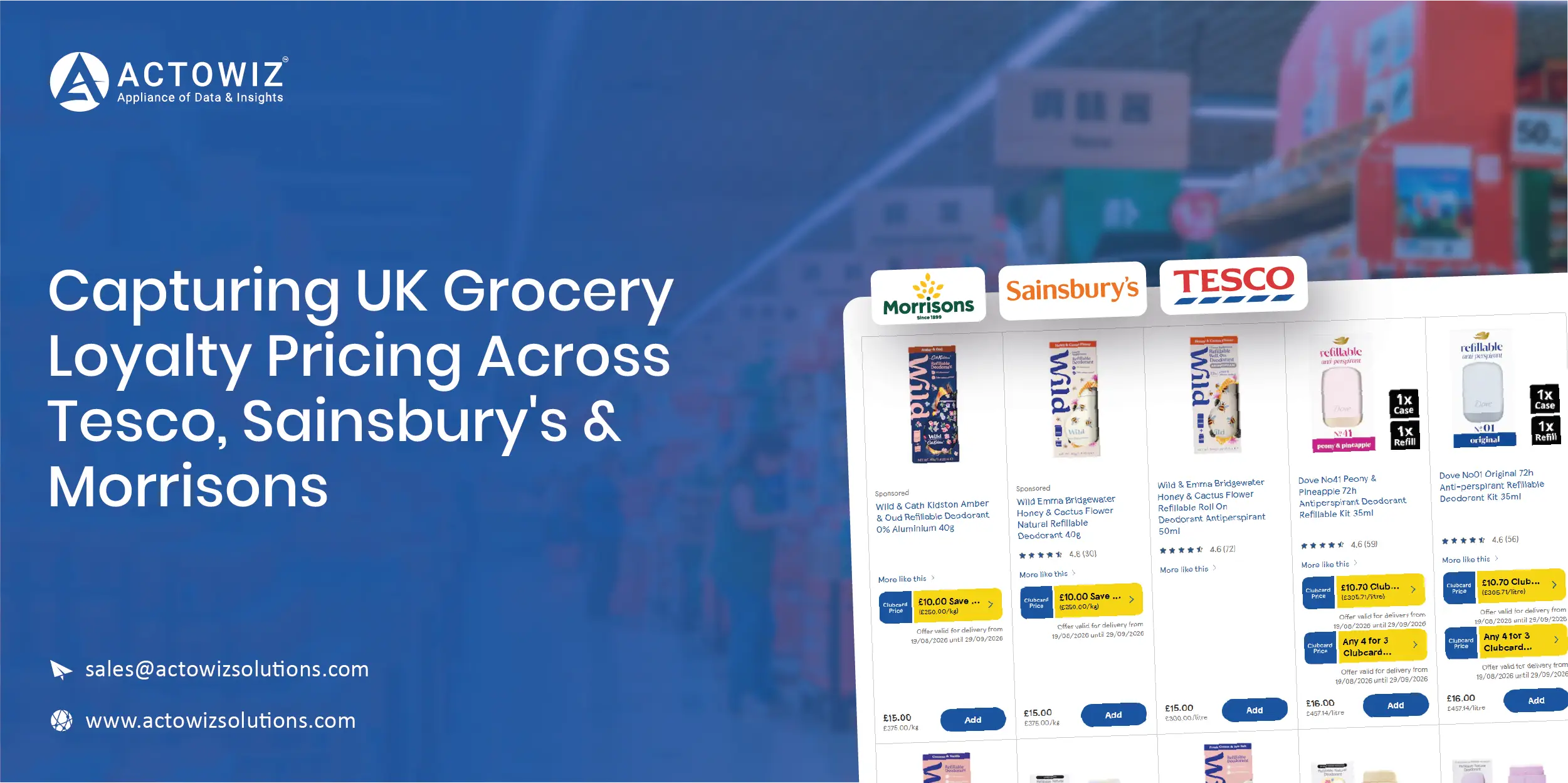 UK Grocery Loyalty Pricing Data Capture